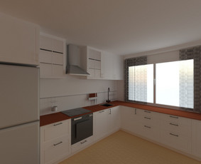 Virtuvės baldų projektavimas - Baldu projektavimas, 3d vizualizacija - 2