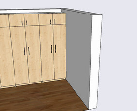 Baldų projektavimas, 2d 3d brėžinai - Spintų stumdomomis durimis projektavimas - 2 Spintų stumdomomis durimis projektavimas - Baldų projektavimas, 2d 3d brėžinai - 2