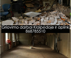 Baldu pervežimas , siuksliu ir statybiniu atlieku isvezimas / Leka project / Darbų pavyzdys ID 1924209