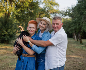 Šeimos fotosesija. Kaina priklauso nuo žm.kiekio