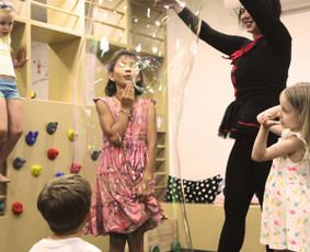 Muilo burbulų šou - Personažai vaikų šventėms - 1