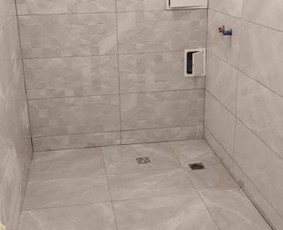 Vonios remontas - Plytelių klijavimas ir jų paruošimas/ vonių įrengimas - 2