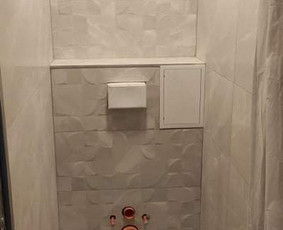 Vonios remontas - Plytelių klijavimas ir jų paruošimas/ vonių įrengimas - 1