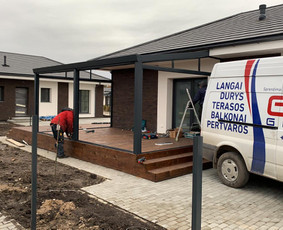 Terasų Stiklinimas/aliuminiai Langai/plastikiniai Langai / UAB "GRG group" / Darbų pavyzdys ID 1932713