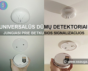 Apsaugos sistemos - Priešgaisrinės signalizacijos, montavimas - 1 Priešgaisrinės signalizacijos, montavimas - Apsaugos sistemos - 1