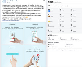 Socialinių tinklų administravimas, turinys ir reklama / Rokas Pocius / Darbų pavyzdys ID 1945047