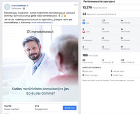 Socialinių tinklų administravimas, turinys ir reklama / Rokas Pocius / Darbų pavyzdys ID 1945049