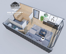 Terasų Ir Stoginių montavimas. Mobilus nameliai. / MM Statyba / Darbų pavyzdys ID 1955055