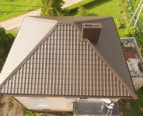 Stogų dengimas, šiltinimas pučiama vata ,stogo renovacija, / MB "Spalvotas plienas" / Darbų pavyzdys ID 1957707