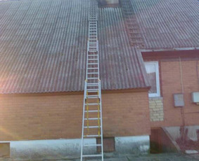 Kaminu valymas Telsiuose ir aplink. Kaminkretys - Stogų valymas ir priežiūra - 1 Stogų valymas ir priežiūra - Kaminu valymas Telsiuose ir aplink. Kaminkretys - 1