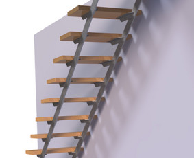 Mediniai laiptai, gamyba - Laiptai Turėklai Tvoros Konstrukcijos - 4