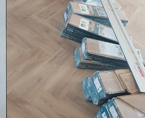 Parketo, vinilo, laminato. grindjuosčių. profilių montavimas / Linas / Darbų pavyzdys ID 1974268