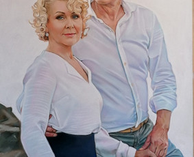 Super realistiški portretai is nuotraukų. Paveikslai.kopijos / Anna Lopucha Vinauskienė / Darbų pavyzdys ID 1988322