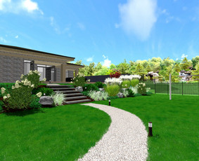 Kra&scaron;tovaizdžio projektavimas - Vejos skarifikavimas,apželdinimo darbai - 2