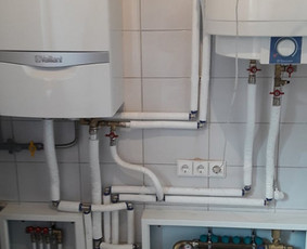 Dujinio katilo pajungimas - Santechnikos - Šildymo darbai - 1