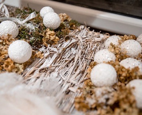 Vitrinų dekoravimas - @Zyledekor Švenčių dekoras ir floristika - 4