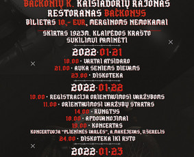 Plakatas Baikerių viduržiemis 2022