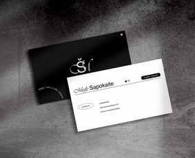 Vizitinių kortelių maketavimas - Grafinio dizaino paslaugos - 1