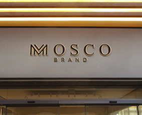 Mosco BRAND drabužių logotipas.