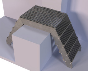 Lauko laiptai - Laiptai Turėklai Tvoros Konstrukcijos - 1