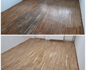 Šlifuojame parketą, parketlenčių, parketo, laminato klojimas / Jovydas Rucinskas / Darbų pavyzdys ID 2024594