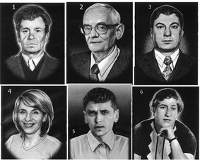 Portretų graviravimo pavyzdžiai atliekami pateikus nuotrauką.