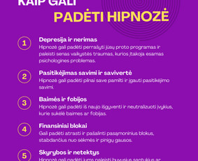 Išsilaisvink su hipnoterapija / Edvinas Pučkelo / Darbų pavyzdys ID 2030078