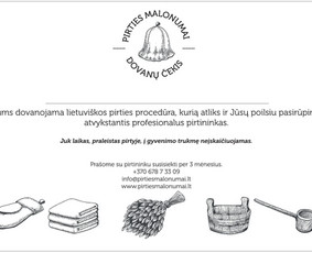 Jonas Kariniauskas, profesionalus pirtininkas / Jonas Kariniauskas / Darbų pavyzdys ID 2030300