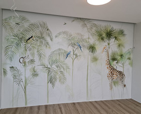 Sienų dekoravimas - Sienų tapyba, paveikslai, tapybos pamokos - 1