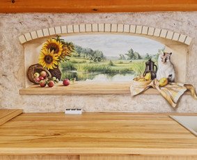 3D paveikslų tapyba - Sienų tapyba, paveikslai, tapybos pamokos - 1