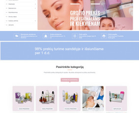 Internetinių parduotuvių kūrimas ir atnaujinimas, Seo / E-shopkurimas.lt / Darbų pavyzdys ID 2035624