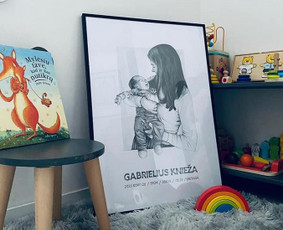 Unikalūs paveikslai jūsų namams - Portretų piešimas iš nuotraukų - 4 Portretų piešimas iš nuotraukų - Unikalūs paveikslai jūsų namams - 4