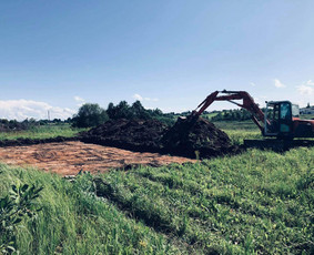 Tvenkinių, prūdų kasimas, valymas - Cfa polių gręžimas atviro tipo polių gręžimas ekskavatorius - 2