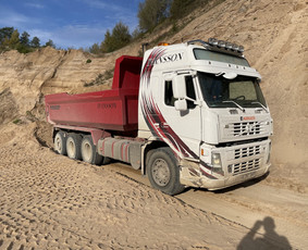 Birių krovinių pervežimas - Fiskaras krovinių pervežimas kranas manipuliatorius tralas - 4