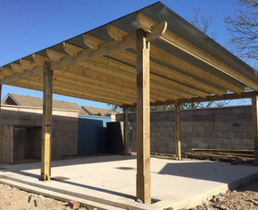 Medinės terasos, stoginės, pavėsinės. - Stoginės, stoginių gamyba - 1 Stoginės, stoginių gamyba - Medinės terasos, stoginės, pavėsinės. - 1