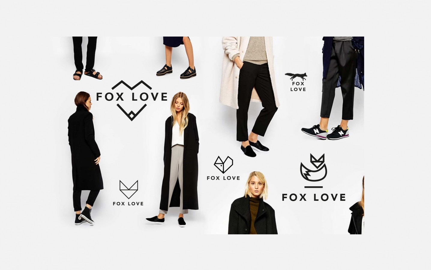 FOX LOVE (clothes) logotipas