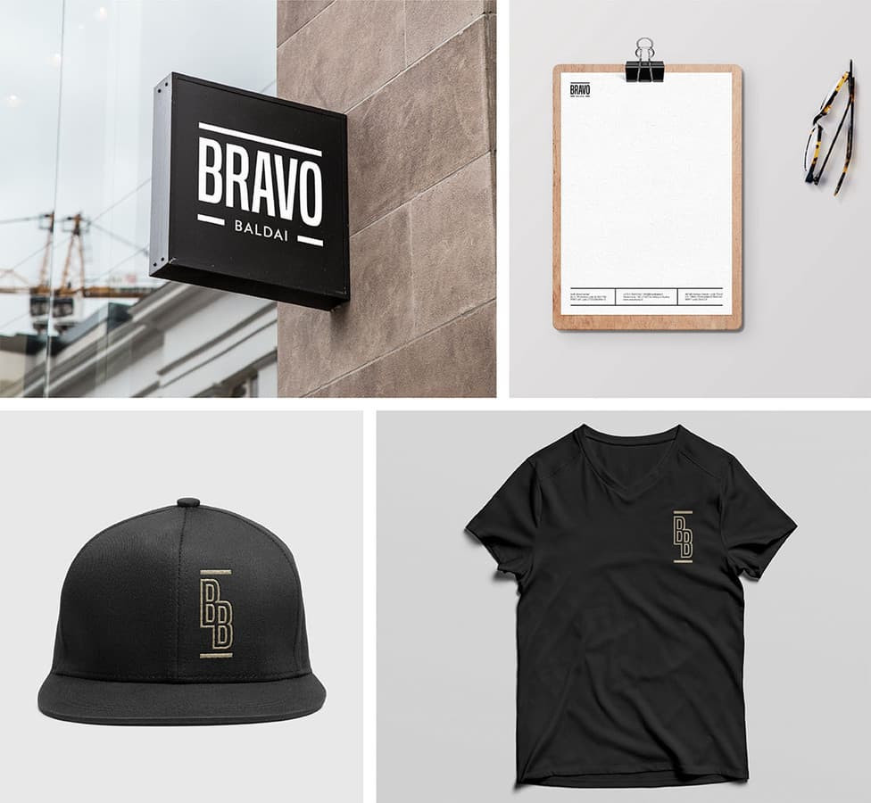 Bravo baldai | Logotipas / Logotype
