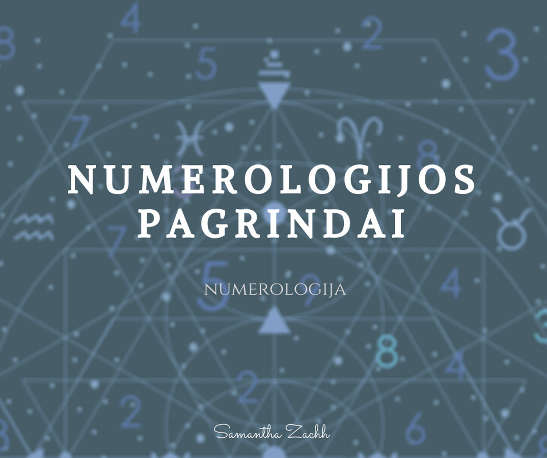 Numerologijos mokymai