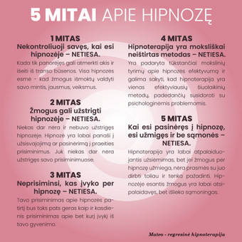 Regresinė Hipnoterapija Vilnius Edvinas Pučkelo nuotrauka 2