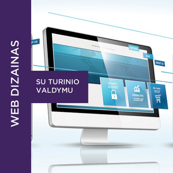 Svetainių dizainas (web design) Vilnius Gitana Ceponiene nuotrauka 3