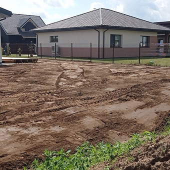 Žemes kasimo, lyginimo darbai Šiauliai MB KDG nuotrauka 6