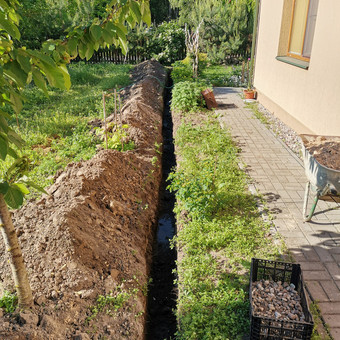 Dujotiekio tiesimas Marijampolė UAB "Lainas" nuotrauka 4
