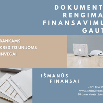 Rengiame investicinius projektus. Prienų rajonas Išmanūs finansai nuotrauka 2 Investicinių projektų rengimas Prienų rajonas Išmanūs finansai nuotrauka 2