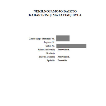 Visos kadastrinės bylos rengiamos ir tikrinamos informacinėje sistemoje Geomatininkas. Vilnius Žemės matavimų biuras nuotrauka 7 Kadastrinių bylų rengimas Vilnius Žemės matavimų biuras nuotrauka 7