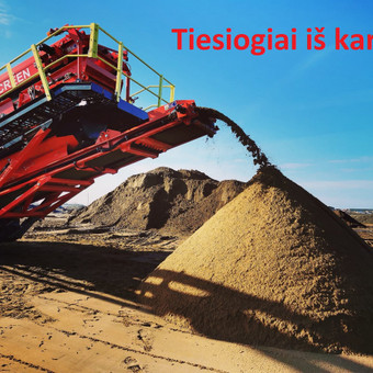 Smėlis Klaipėda Birios statybinės medžiagos nuotrauka 3