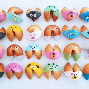 Krikštynos - dovanėlės svečiams Kretingos rajonas Laimės sausainiai - Fortune cookies nuotrauka 9
