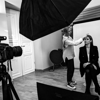 Grimas verslo portretų fotosesijai / dalykinis / express makiažas Vilnius Gertrūda Lotc nuotrauka 6