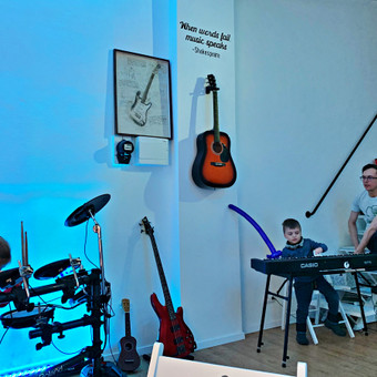 Muzikiniai užsiėmimai Vilnius Good2B erdvė nuotrauka 2