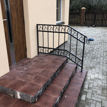 Klaipėda Vartai, Tvoros, Turėklai... nuotrauka 1 Laiptų turėklai Klaipėda Vartai, Tvoros, Turėklai... nuotrauka 1