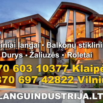 Vilnius * LANGŲ INDUSTRIJA * nuotrauka 12 Plastikiniai langai, gamyba Vilnius * LANGŲ INDUSTRIJA * nuotrauka 12